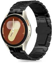 Tech-Protect Stainless Line rihm Samsung Galaxy Watch 4/5/5 PRO/6/7/FE, must