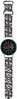 Hello Kitty Silicone Heads & Stripes universaalne kellarihm 22mm, must