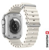 Swissten Marine silikoonrihm Apple Watch 42/44/45/49mm, helehall