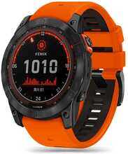 Kellarihm Tech-Protect IconBand Pro, Garmin Fenix 3/5X/3HR/5X Plus/6X/6X Pro/7X, oranž-must