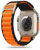 Kellarihm Tech Protect Nylon Pro Apple Watch 4/5/6/7/8/SE/ULTRA (42/44/45/49 mm), must/oranž
