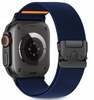 Tech-Protect Nylon rihm Apple Watch 44/45/46/49 mm, tumesinine