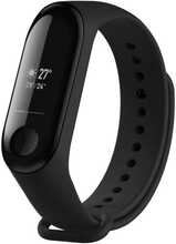 Fixed silikoonrihm Xiaomi Mi Band 3/4, must, FIXSSTB-1414-BK