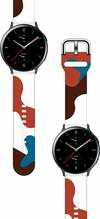 Kellarihm Hurtel Camo Samsung Galaxy Watch 46mm, sinine/valge/punane