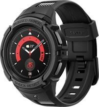 Kaitseümbris rihmaga Spigen Rugged Armor Pro, Galaxy Watch 5 Pro (45 mm), must