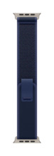 Kellarihm Apple 49mm Blue Trail Loop - M/L, naturaalne titaanviimistlus