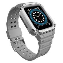 Hurtel silikoonrihm Apple Watch SE/7, 38/40/41 mm, hall