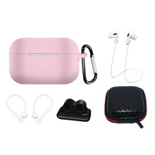 Hurtel silikoonümbris Set, AirPods Pro 2 / AirPods Pro 1, roosa
