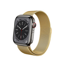 Kellarihm Crong Milano Steel, Apple Watch 38/40/41/42 mm, kuldne
