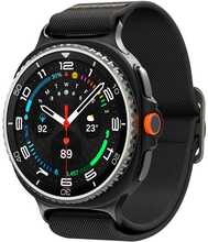 Kellarihm Spigen Lite Fit Band, Galaxy Watch 8 / Classic 40/44/46 mm, must