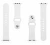 Tactical 499 silikoonrihm Apple Watch 42/44/45mm, valge