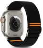 Tech-Protect Nylon Slip rihm Apple Watch 44/45/46/49 mm, must