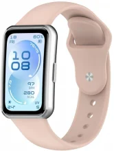 Beline Reverse Buckle rihm Huawei Band 11, silikoon, roosa