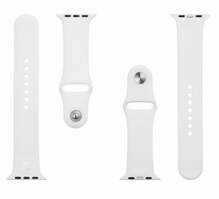 Tactical 499 silikoonrihm Apple Watch 42/44/45mm, valge