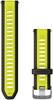 Garmin Quick Release kellarihm, 20 mm, must/kollane