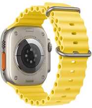 Kellarihm Forcell F-Design FA12, Apple Watch 42/44/45/49 mm, kollane