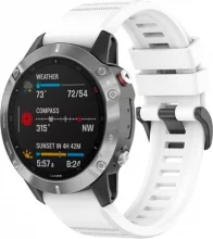 Garmin QuickFit silikoonrihm, 22 mm, valge