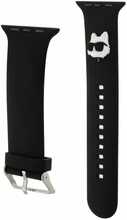 Karl Lagerfeld 3D Rubber Choupette Head rihm Apple Watch 42/44/45/49mm, must
