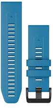 Garmin QuickFit 26mm, Cirrus Blue silikoonrihm