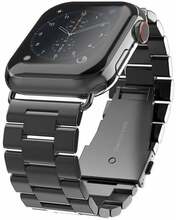 Kellarihm Swissten metallist Apple Watch 42/44mm, must