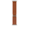 Apple Alpine Loop 49mm Terra Cotta, Large, Natural Titanium Finish