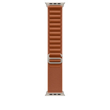 Apple Alpine Loop 49mm Terra Cotta, Large, Natural Titanium Finish