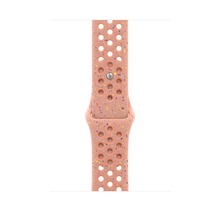 Apple Watch 46mm Alpenglow Pink Nike Sport Band, S/M, MGC64ZM/A