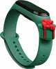 Jõuluteemaline rihm Xiaomi Mi Band 3/4, tume roheline