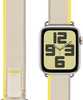 Obal:Me tekstiilrihm Apple Watch 42-49mm M-L, beež/kollane