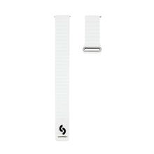 Connect 22 mm lame peaga nahk-silikoon magnetkellarihm, valge, 130 mm M/L