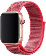 Kellarihm Devia Deluxe Sport3 Apple Watch 42/44mm, punane