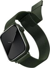 Kellarihm Uniq Dante, Apple Watch 1/2/3/4/5/6/7/8/SE/SE2, 38/40/41mm, roheline