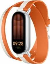Kellarihm Xiaomi Dual-tone Leather Strap, 140-180mm, valge ja oranž