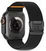 Kellarihm Tech-Protect Nylon Clasp Apple Watch 44/45/46/49 mm, must