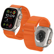 Tech-Protect Nylon Slip rihm Apple Watch 44/45/46/49 mm, oranž