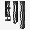 Kellarihm Suunto 24mm Silicone Black, SS050225000