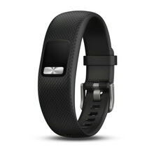 Kellarihm Garmin vivofit 4 010-12640-11, must, S/M