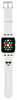 Kellarihm Karl Lagerfeld 38/40mm White Choupette Head Watch Strap, valge