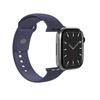 Puro Icon rihm Apple Watch 44/45/46/49 mm, tumesinine