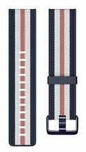 Fitbit Versa-Lite Woven Hybrid Band, suur, sinine/roosa