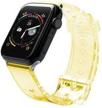 Hurtel silikoonist rihm Apple Watch 42/44 mm, kollane