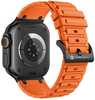 Forcell F-Design FA06 silikoonrihm Apple Watch 38/40/41 mm, oranž