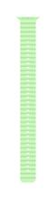 Apple Watch 49mm Neon Green Ocean Band Extension, must titaanviimistlus