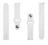 Tactical 436 Silicone Band, 20mm, valge