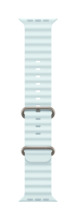 Apple 49mm Ice Blue Ocean Band, must titaanviimistlus