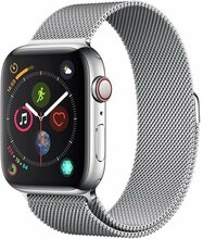 Kellarihm Devia Elegant Milanese Loop, hõbe, 42/44mm