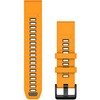 Garmin QuickFit 22, Spark Orange/Graphite silikoonrihm