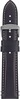 Zeppelin nahast rihm, must, 22 mm