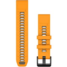 Garmin QuickFit 22, Spark Orange/Graphite silikoonrihm