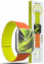 Mobile Origin Magnetic Watch Strap II, Apple Watch 44/45/46/49mm, oranž/roheline
